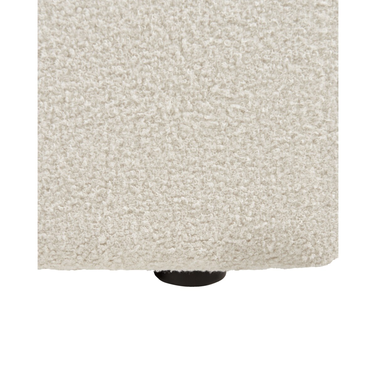 Fotel AGERUP Boucle Złamana biel