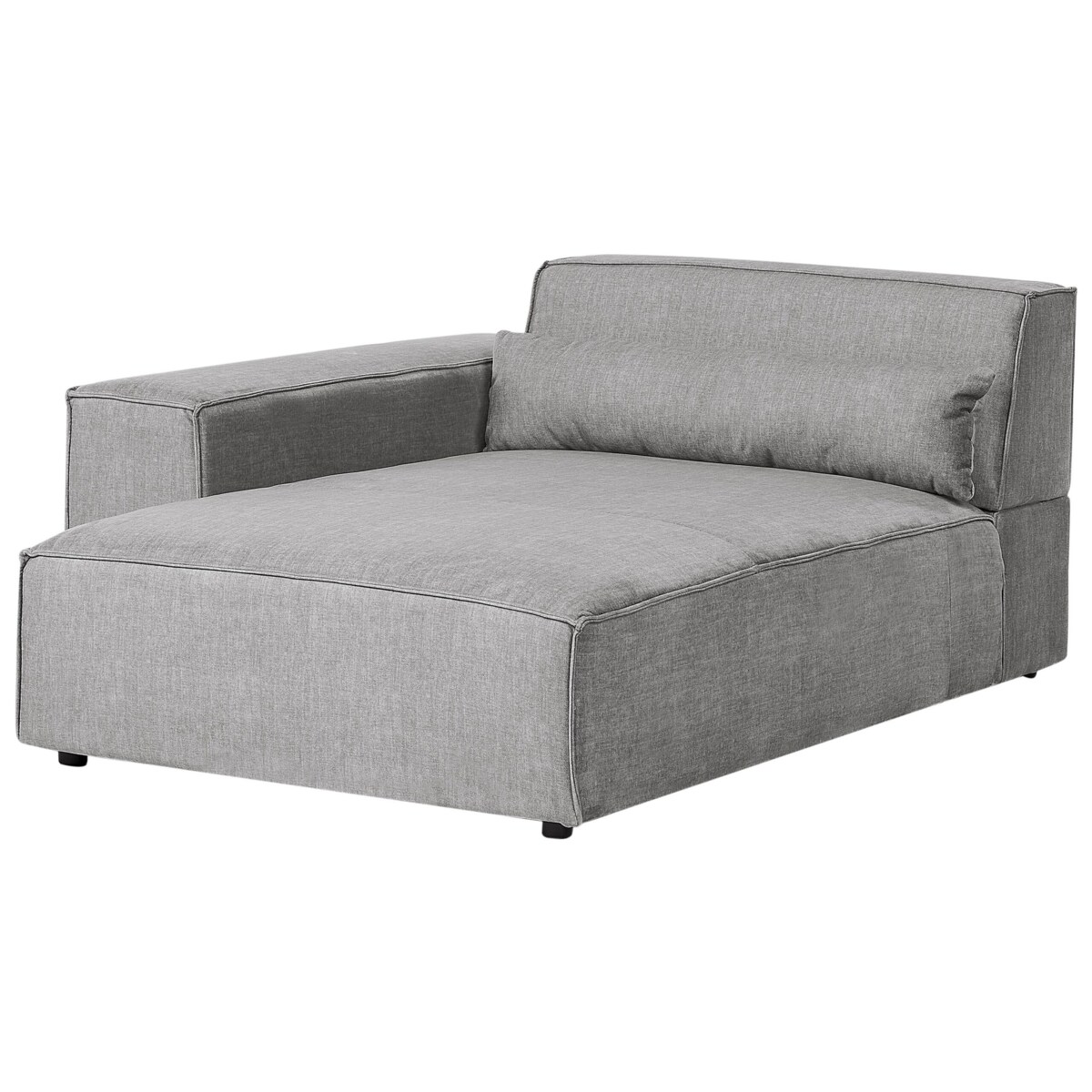 Narożnik modułowy 2-osobowy prawostronny szary HELLNAR