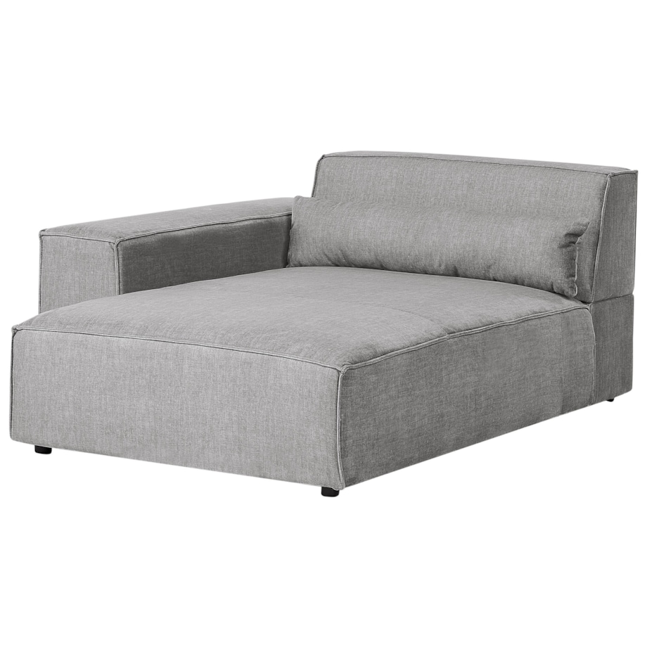 Narożnik modułowy 2-osobowy prawostronny szary HELLNAR