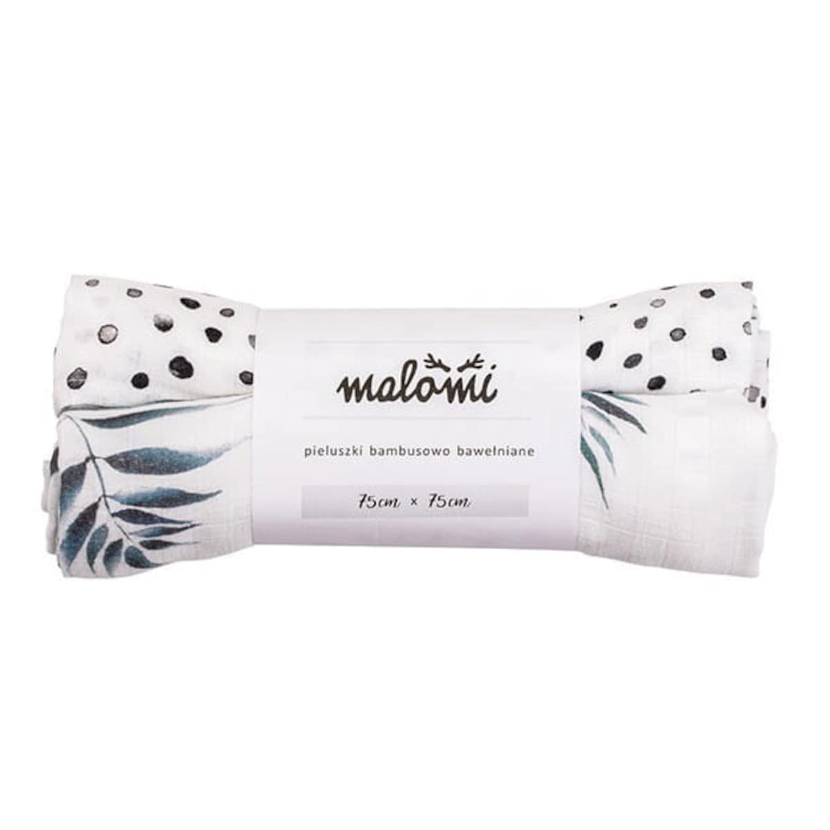 Pieluszki bambusowe dots&palms