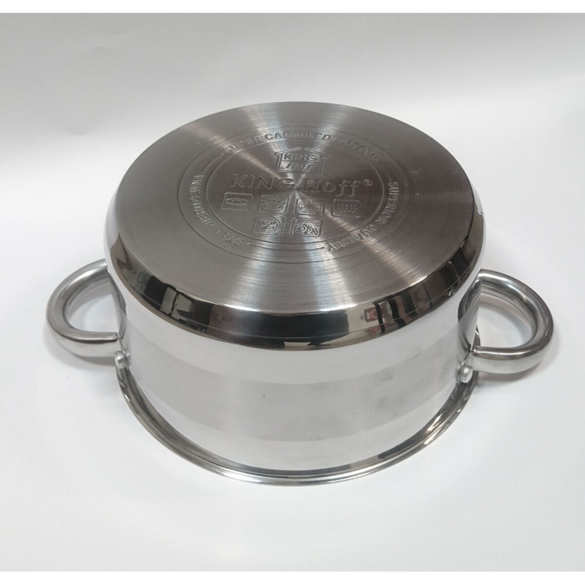 Garnek Z Pokrywą 20Cm Kinghoff Kh-4329 3L