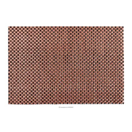 Konsimo ESELLA Zestaw podkładek 4szt., brązowy