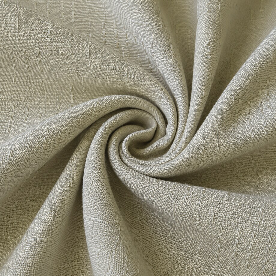 zasłona prysznicowa 180 x 200 cm zasłonka tekstylna beżowa