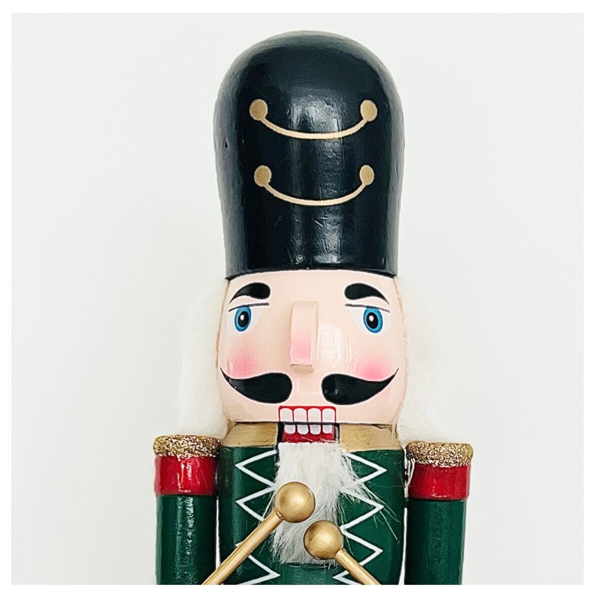 Drewniany dziadek do orzechów 38 cm