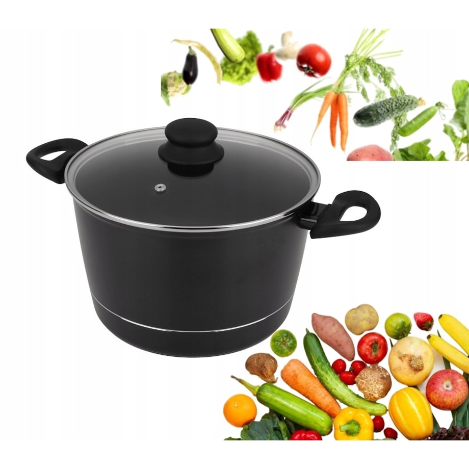 GARNEK ROYAL 20cm tradycyjny do gotowania zupy obiad 3,2L wysoki na prezent