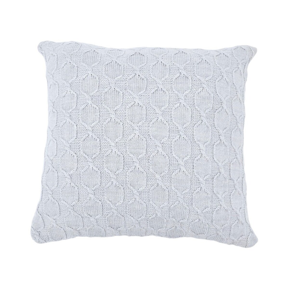 Poszewka na poduszkę z wełną z Alpaki 45x45 cm MODENA SZARA