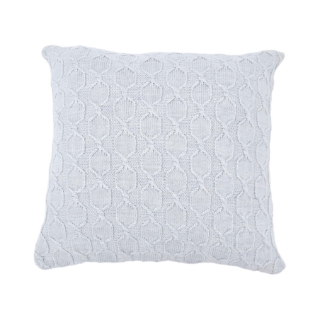 Poszewka na poduszkę z wełną z Alpaki 45x45 cm MODENA SZARA