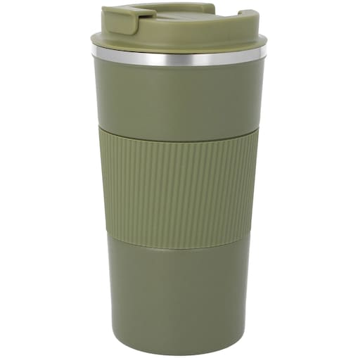 Kubek termiczny na kawę herbatę napoje termos zielony matowy 500ML BRUNBESTE BB-3574