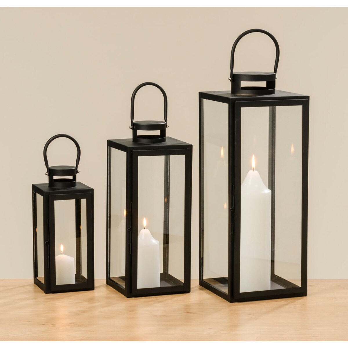 Latarnia dekoracyjna do wnętrz ARANA, 30 - 53 cm