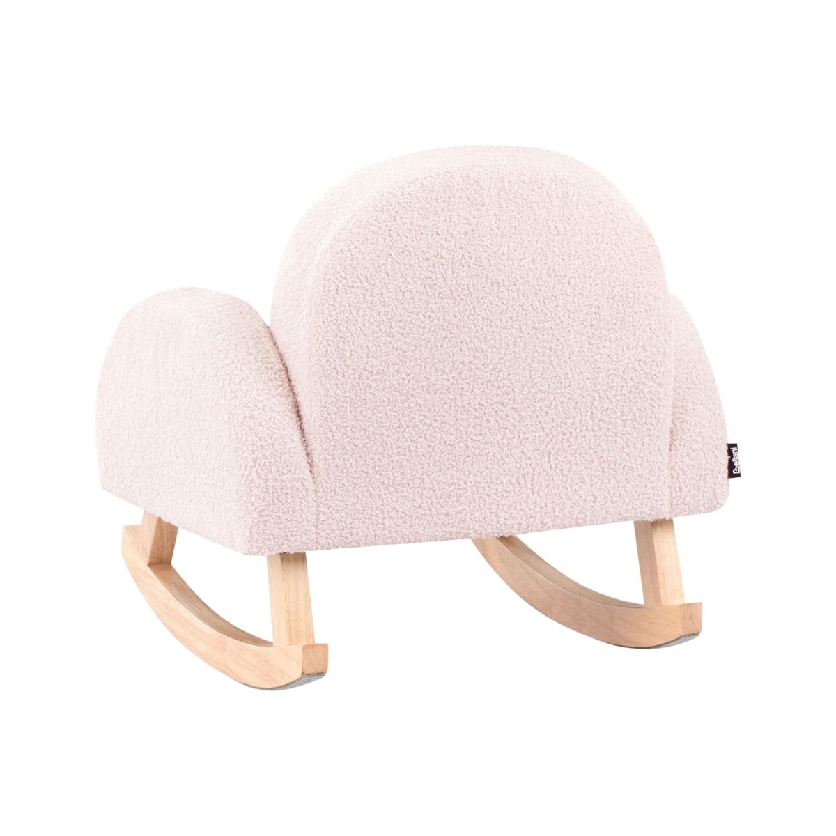 Bujak na biegunach HUG Boucle Pastelowy róż