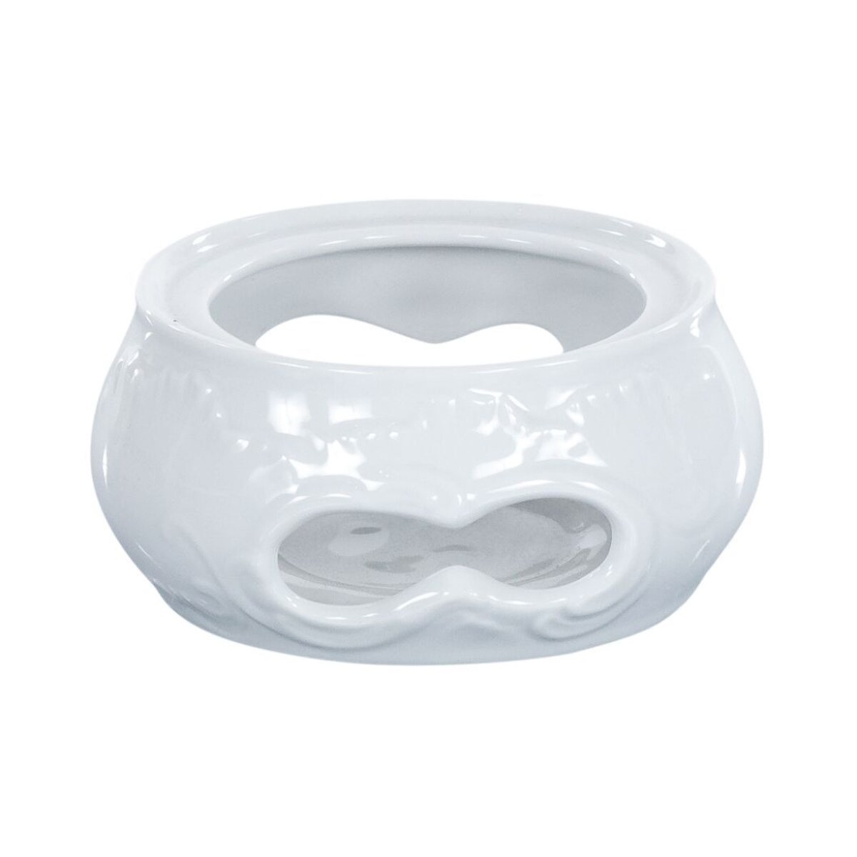 Podgrzewacz mały Rococo Maria białe 0001