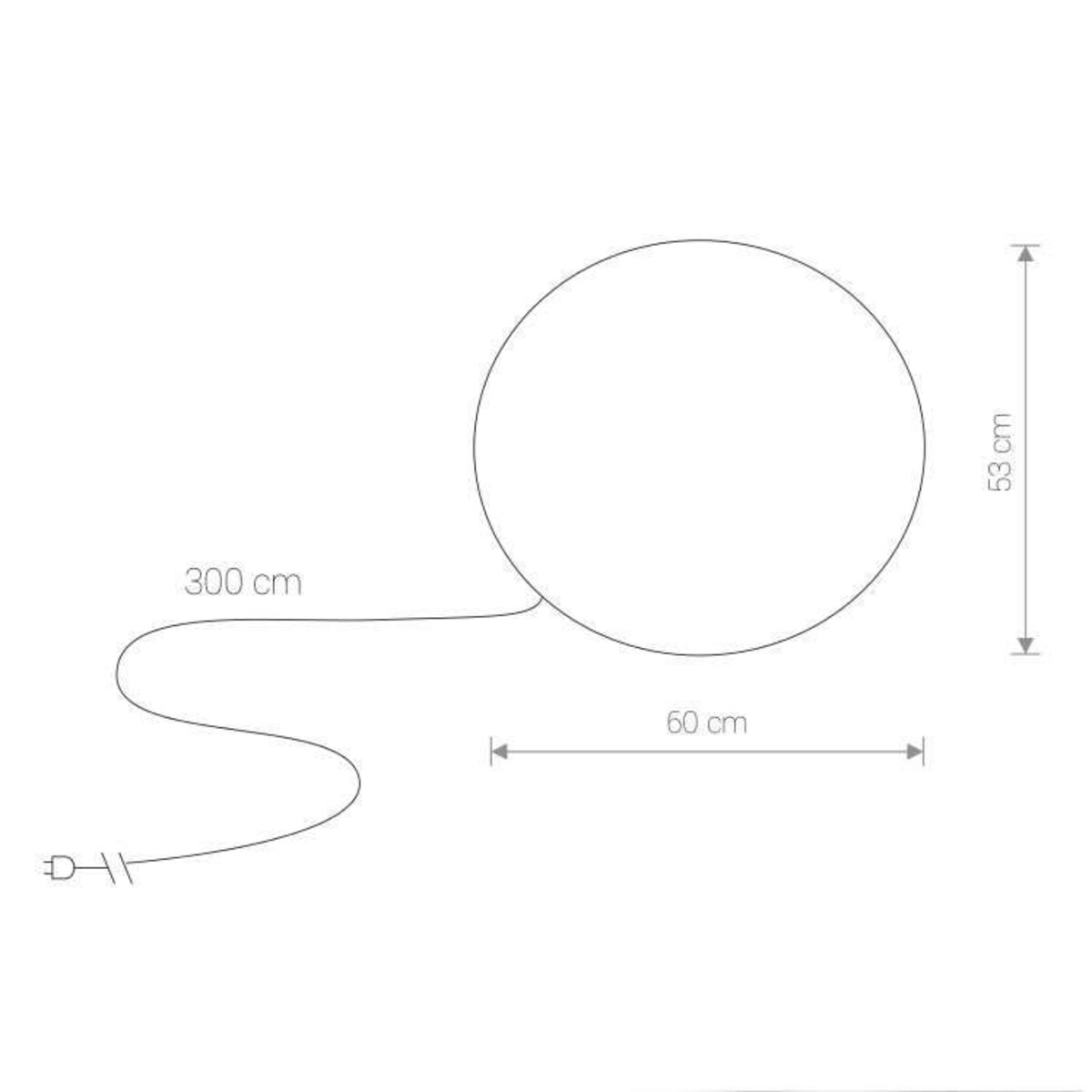 Dekoracyjna LAMPA stojąca CUMULUS L 6978 biała zewnętrzna okrągła ogrodowa kula outdoor IP44, Nowodvorski