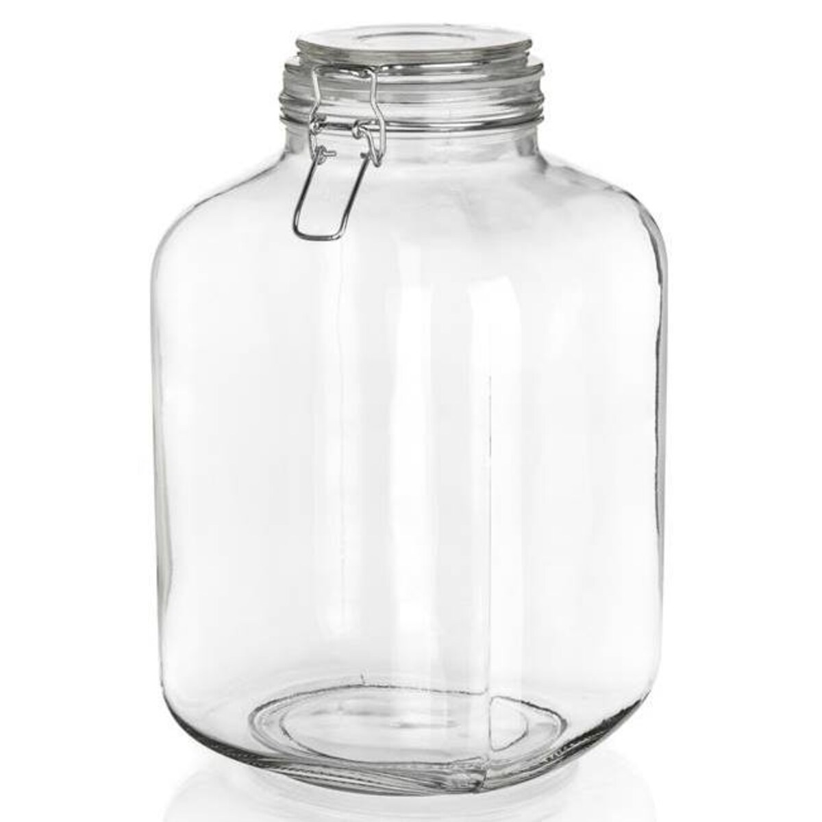 SŁOIK DUŻY szklany 5 L pojemnik hermetyczny klips weki żywność ogórki