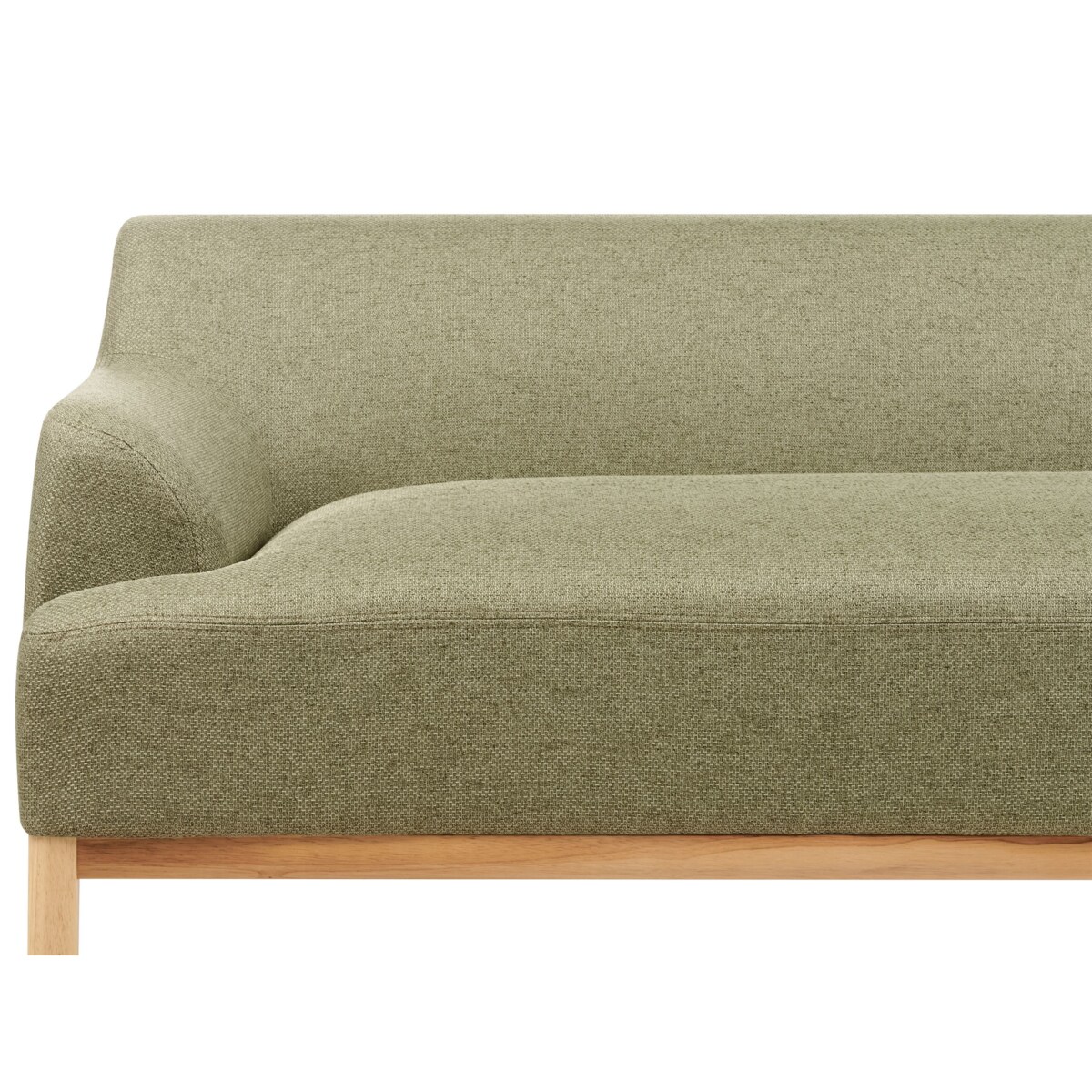 Sofa 3-osobowa zielona SOSJO