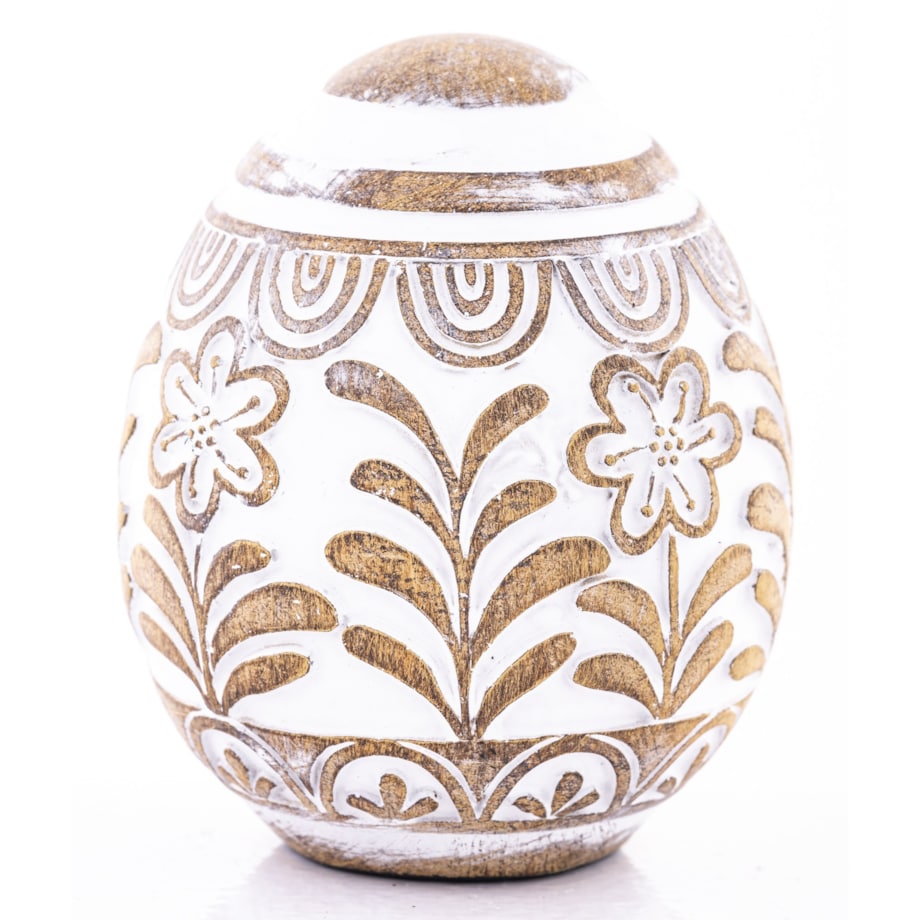 Dekoracja - jajko wielkanocne 10x8x8 cm KRASZANKA - 5