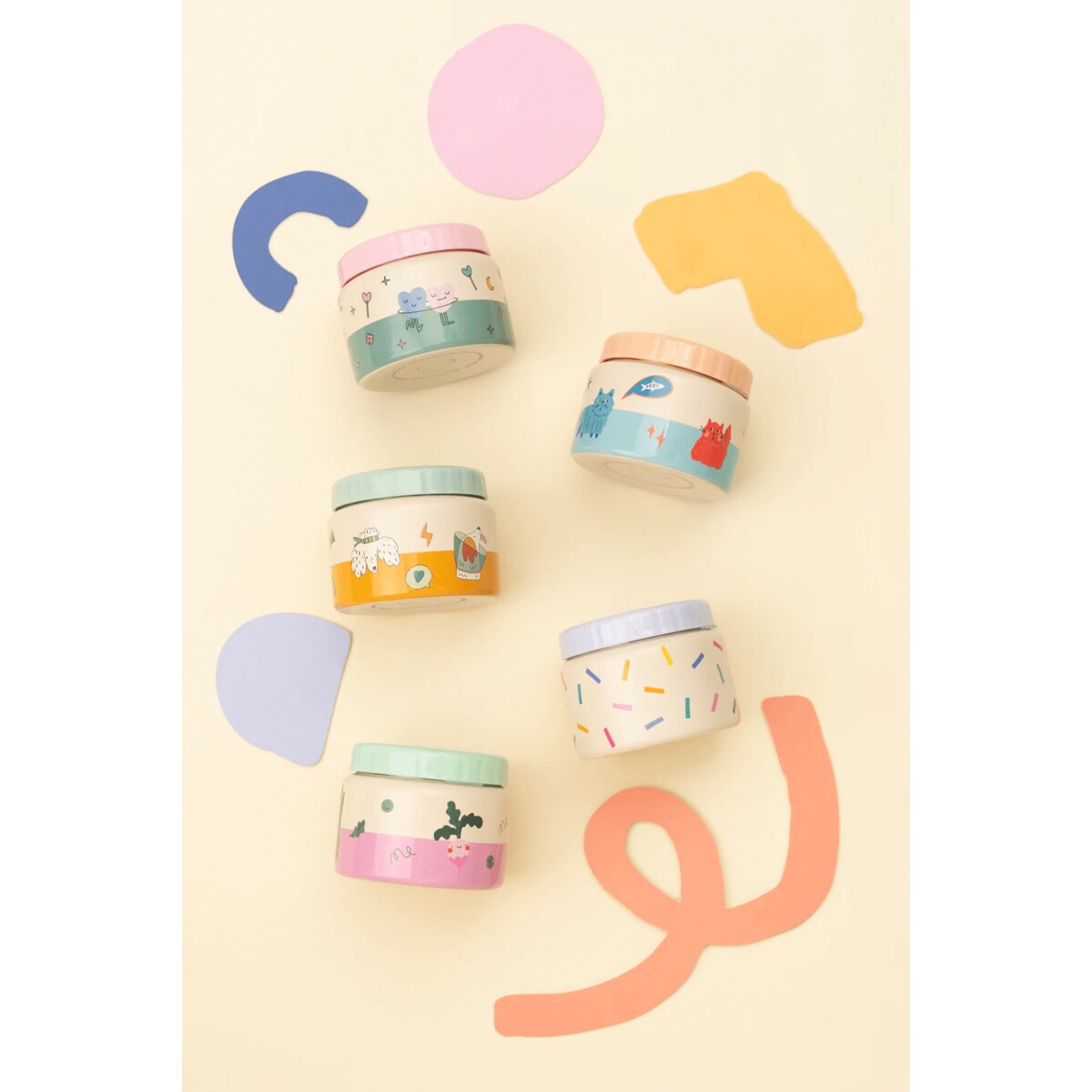 THE COTTON CLOUD termos dla dzieci 500 ml, Confetti