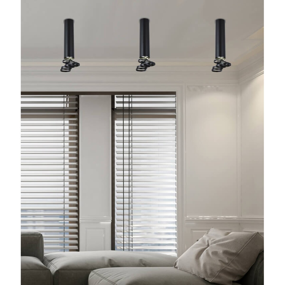 Lampa sufitowa 2282763 Candellux ruchomy downlight czarny