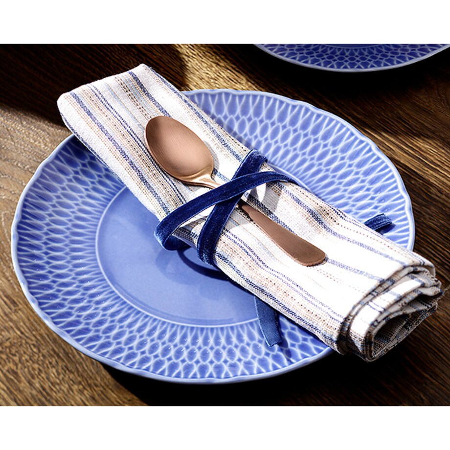 Talerz płytki 26 cm Sofia Szafirowa LB03