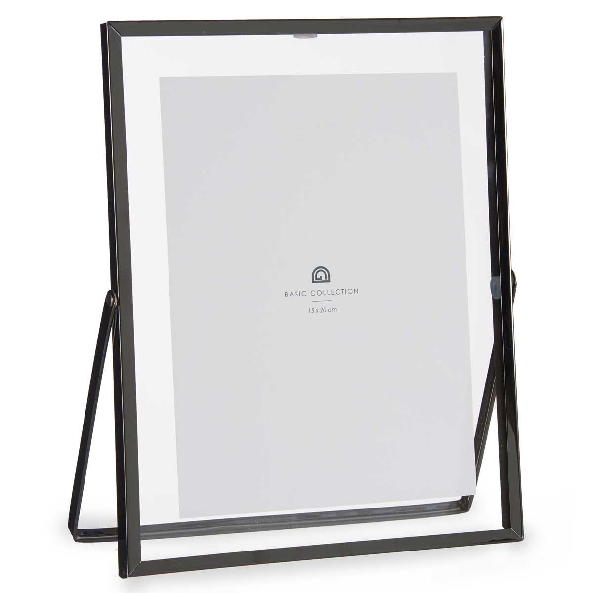 Metalowa ramka na zdjęcie, czarna