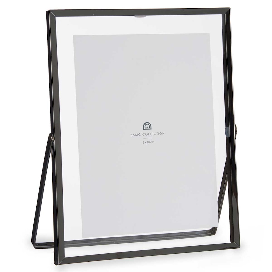 Metalowa ramka na zdjęcie, czarna