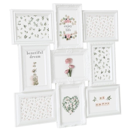 Ramka na 9 zdjęć ROMANCE, zdjęcia - multirama 50x50x2CM