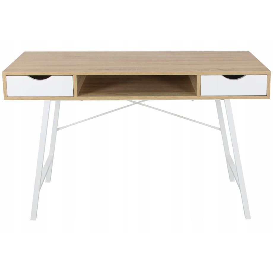 BIURKO ELEGANCKIE do gabinetu biura SZUFLADY NOWOCZESNE DUŻE komputerowe