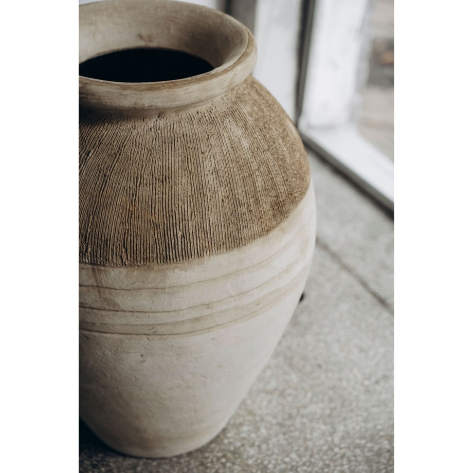 Wazon z terakoty ZORA, W: 56 cm