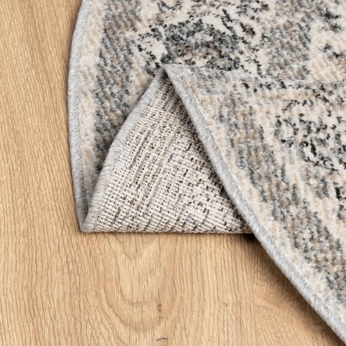 vidaXL Dywan ARBIZU do pomieszczeń i na zewnątrz, vintage, Ø 120 cm