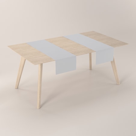 Bieżnik prostokątny 40x130 srebrny