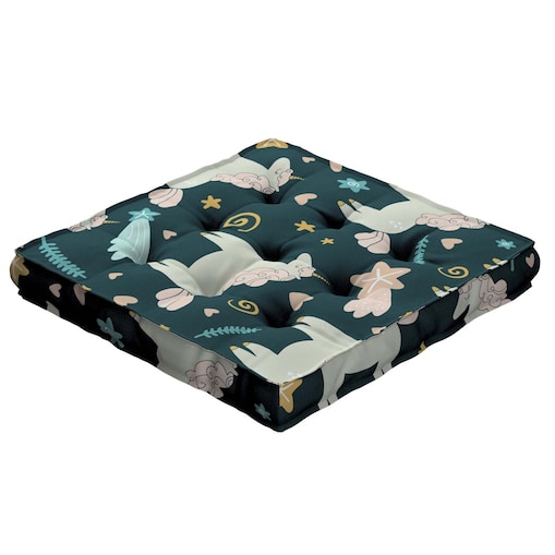 Siedzisko Tomi, niebieski, 40 x 40 x 6 cm, Magic Collection