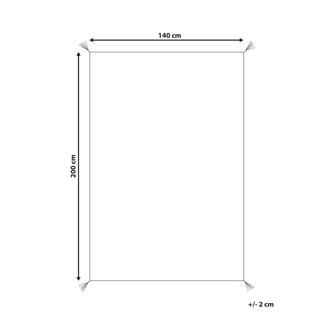 Dywan dziecięcy bawełniany w misia 140 x 200 cm beżowy ZORAKAN
