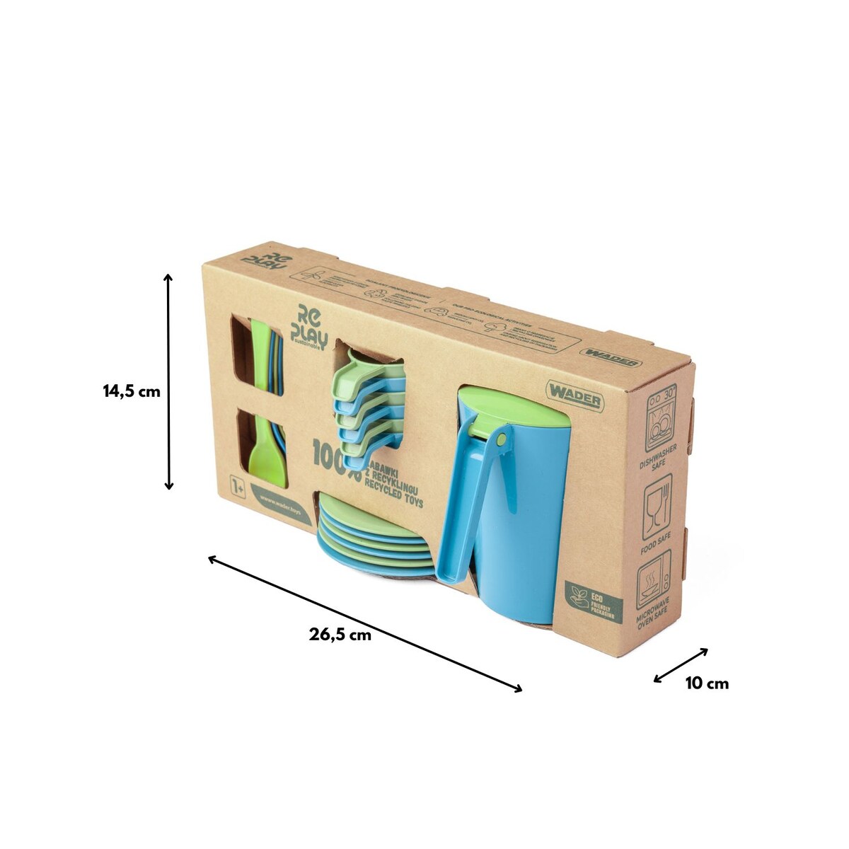 Replay WADER Five O'Clock Tea Set Zestaw Do Herbaty Zabawka Dla Dzieci