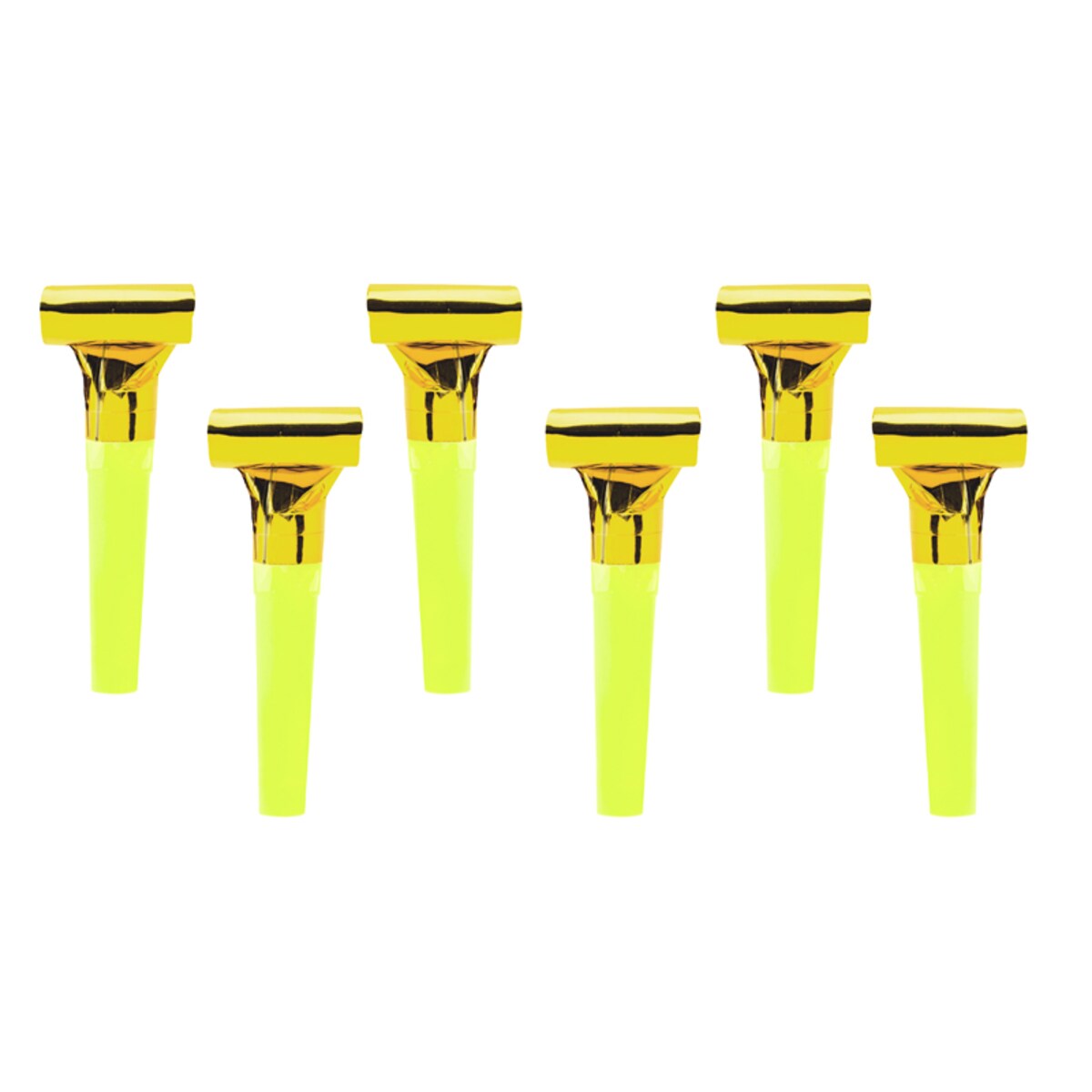 Gwizdki, złoty (1 op. / 6 szt.)