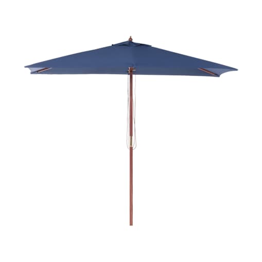 Parasol ogrodowy 144 x 195 cm niebieski FLAMENCO