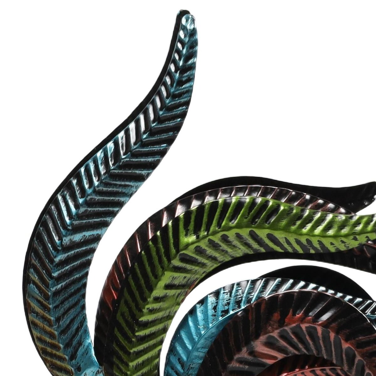 Metalowa figurka ogrodowa kogut, 40 cm