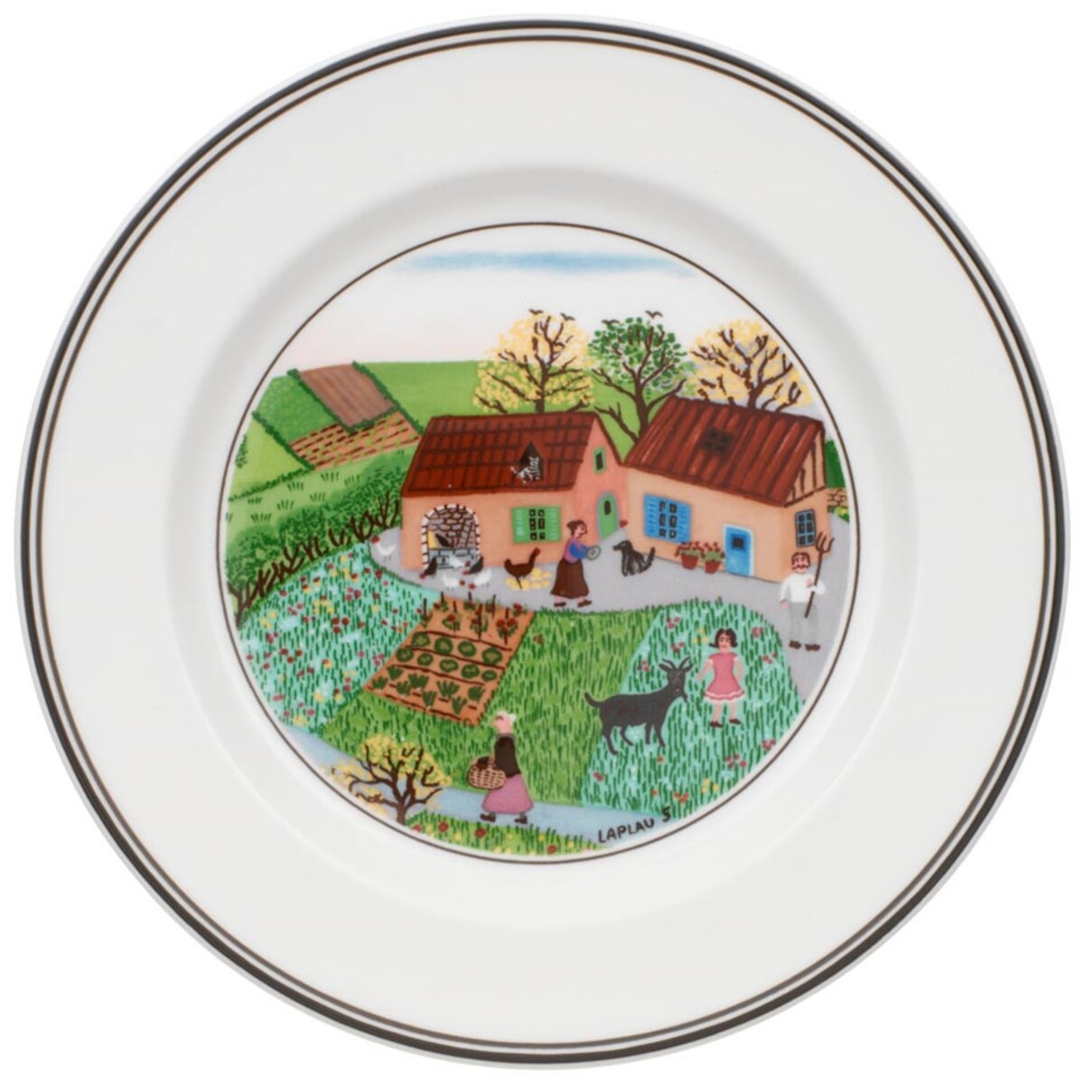 Talerz B&B Gospodarstwo Design Naif, 17 cm, Villeroy & Boch