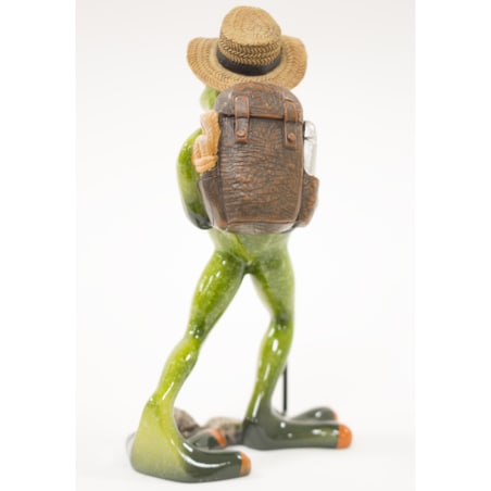 Figurka - żaba 16,5x9x8 cm FROGG piechur