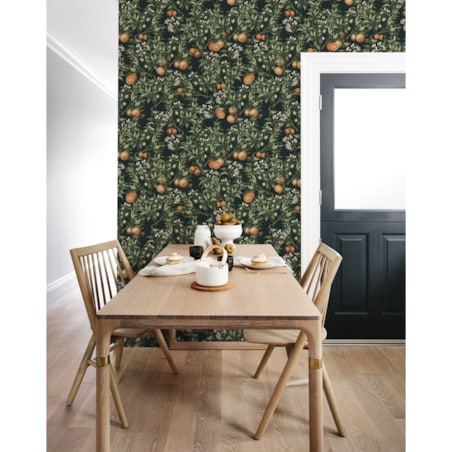 Tapeta Ogród pomarańczowy, 416x254cm