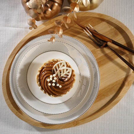 VILLA ITALIA Talerzyk deserowy 16,5 cm porcelanowy MARILYN