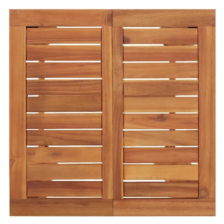 vidaXL Ogrodowy stolik barowy, 60x60x105 cm, lite drewno akacjowe