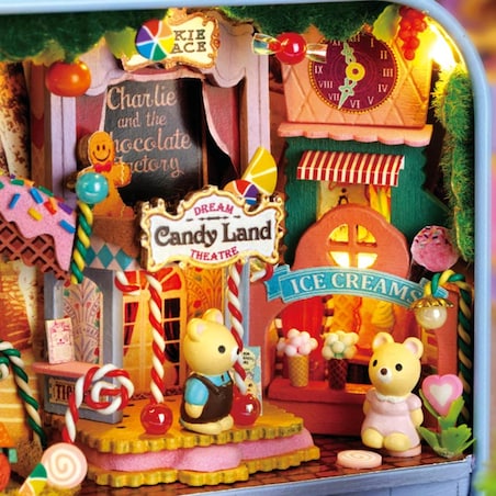Miniaturowy domek - Królestwo słodkości