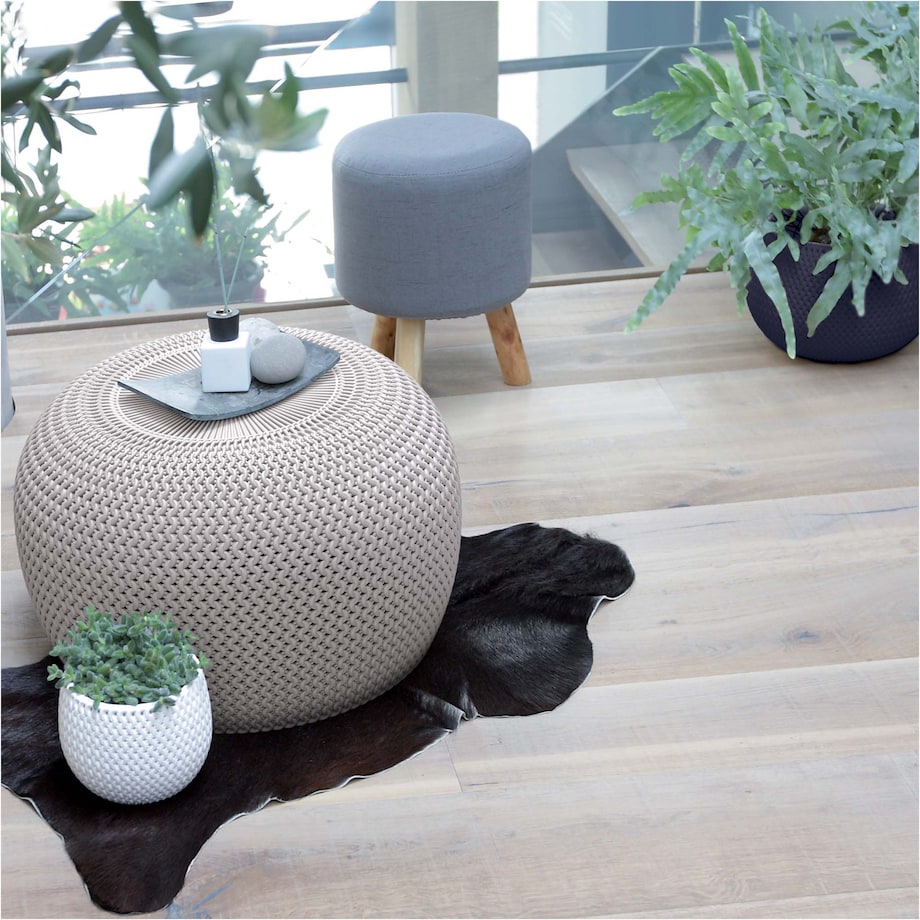 Doniczka Donica Do Domu I Ogrodu Splofy Bowl Antracytowa 29 Cm