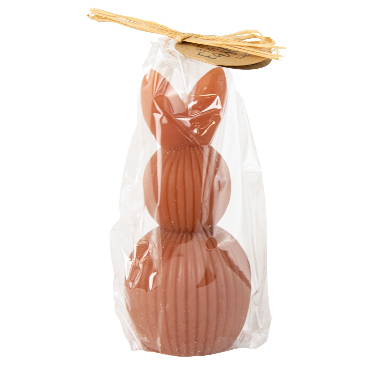 Świeczka Wielkanocna Zając Zajączek Królik Na Prezent Ozdobny Bordowa