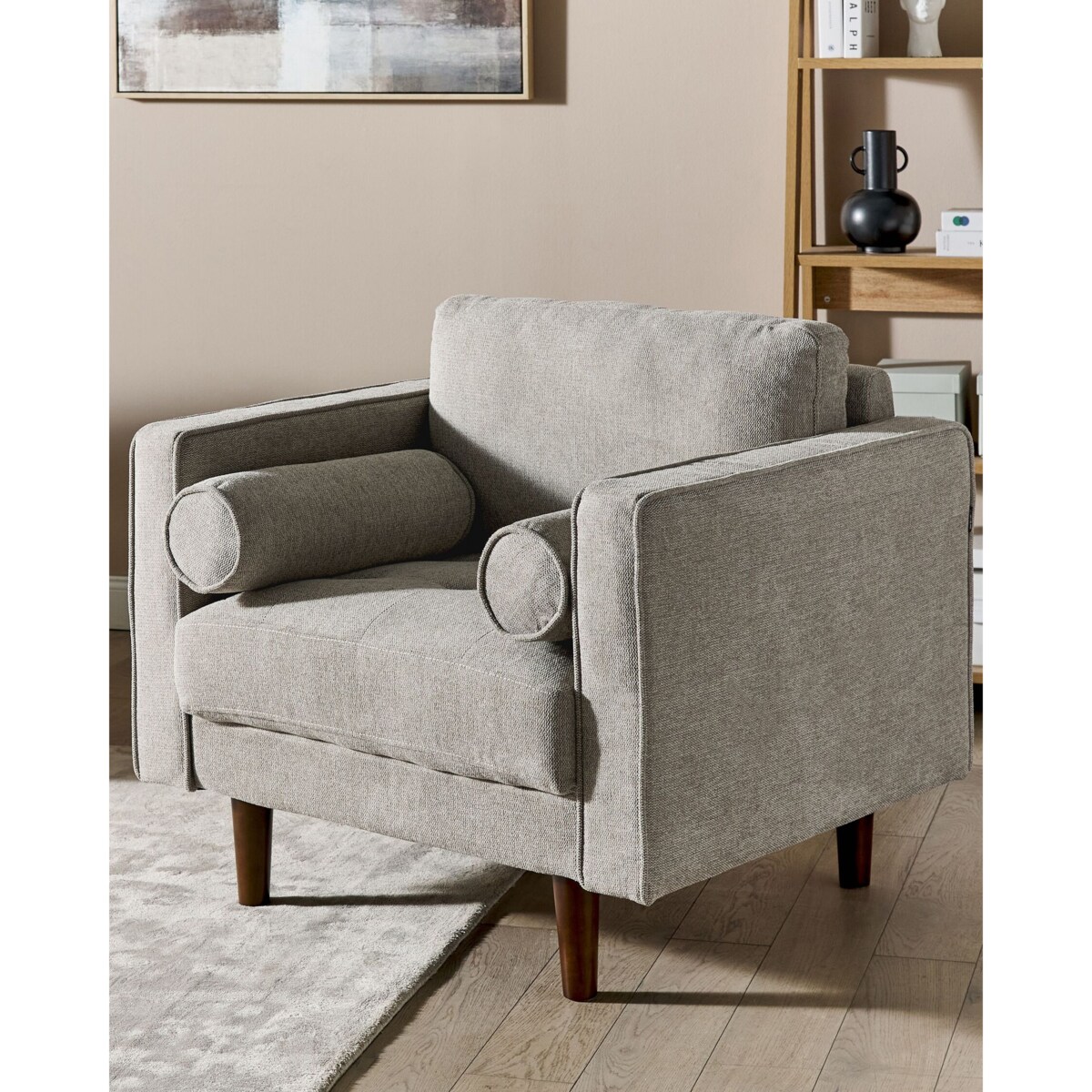 Fotel Beżowoszary NURMO