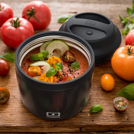 Termos obiadowy NEW Black Onyx Element, 550 ml, Monbento