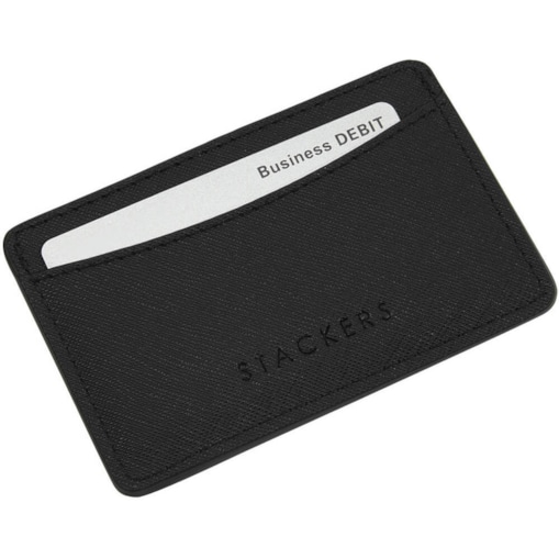 Etui na dowód osobisty Stackers damskie czarne