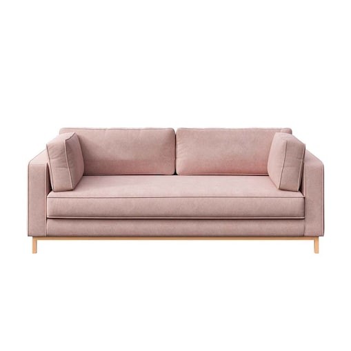 Celerio sofa 3 osobowa Różowa