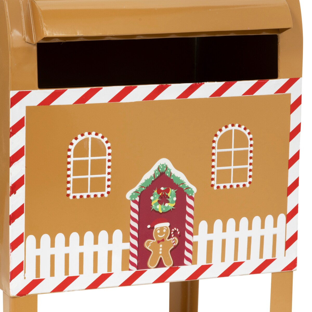 Metalowa skrzynka na listy do Mikołaja, 34 cm