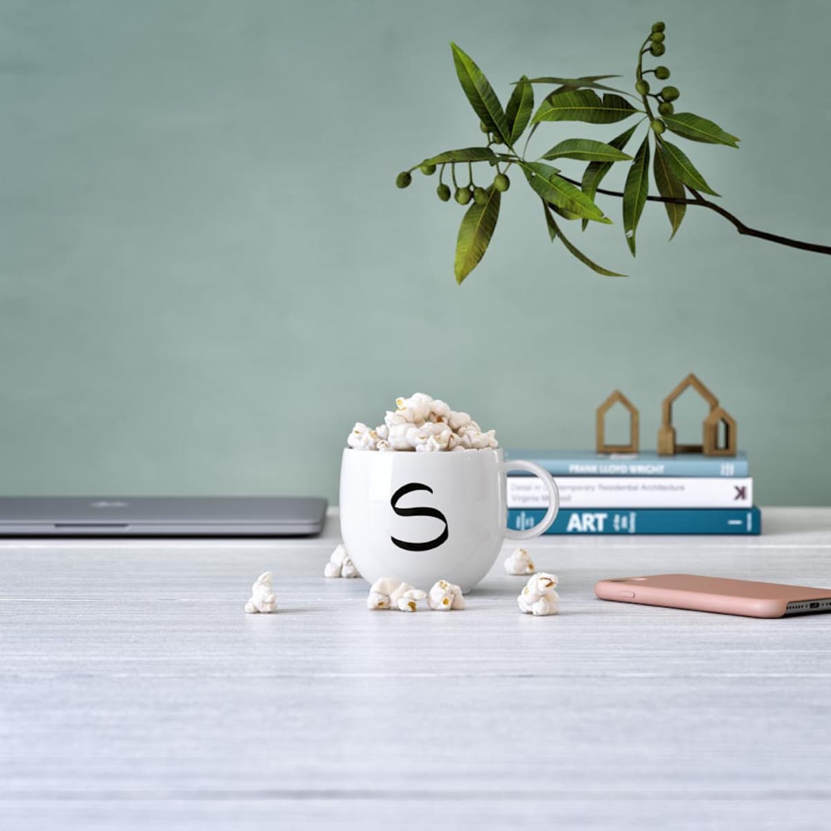 Kubek z literą S Letters, 330 ml, Villeroy & Boch