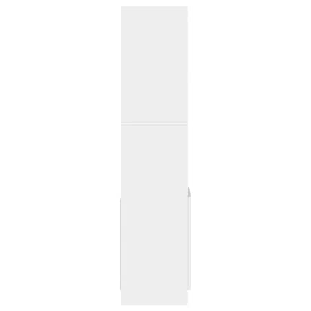 vidaXL Kredens, biały, 92x33x140 cm, materiał drewnopochodny